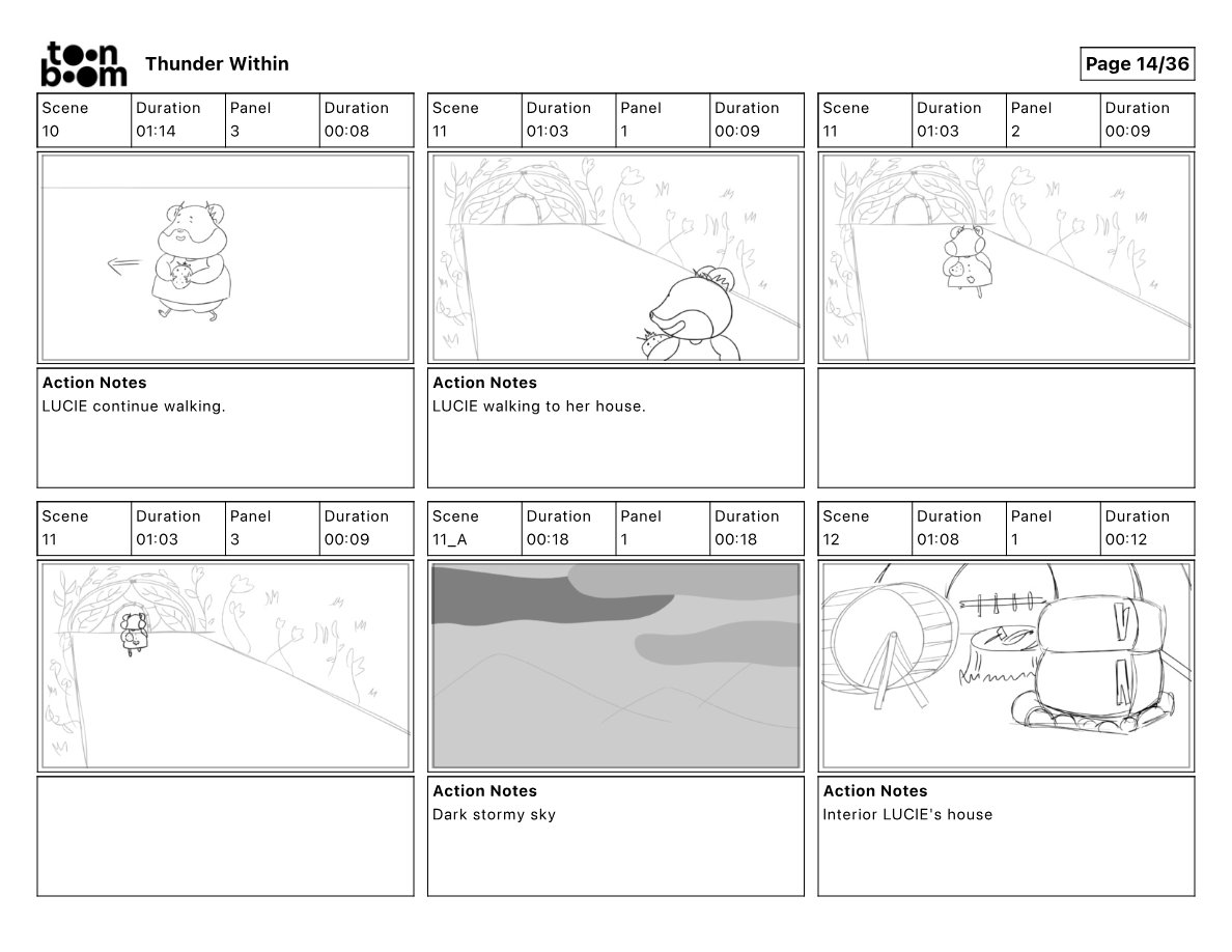 Thunder Within storyboard frame 14